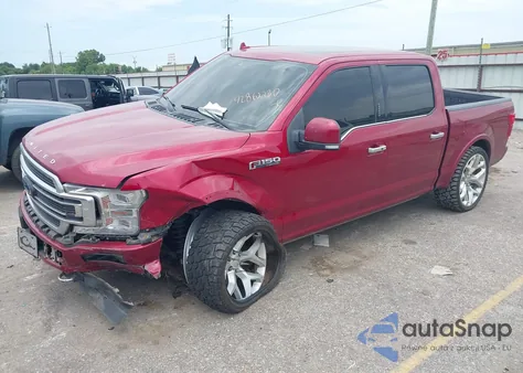 2019 Ford F150 Limited из США, поврежденный, VIN 1FTEW1EGXKFA80360